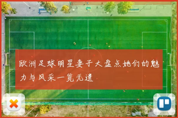 欧洲足球明星妻子大盘点她们的魅力与风采一览无遗