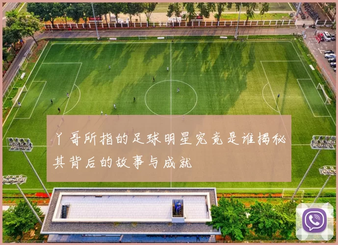 丫哥所指的足球明星究竟是谁揭秘其背后的故事与成就