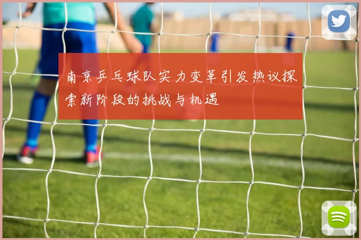 南京乒乓球队实力变革引发热议探索新阶段的挑战与机遇